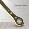 Vehicle-Mounted Labor-Saving Scissor Jack Ratchet Wrench for Tire Removal