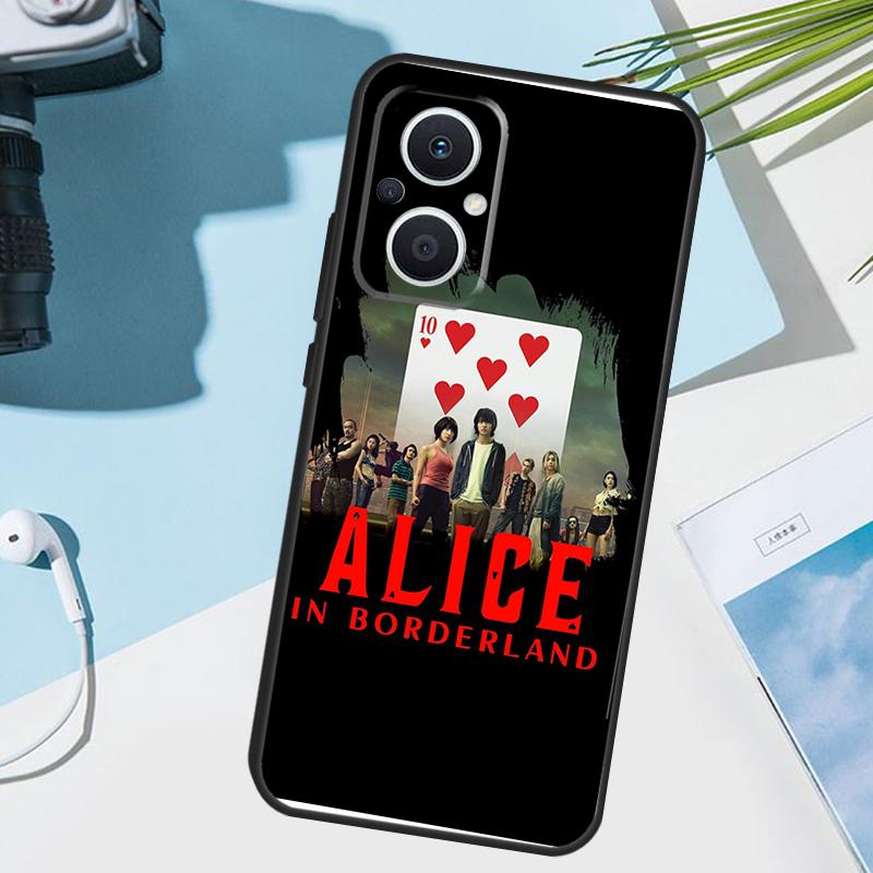 Alice in Borderland Hülle Für OPPO Reno 8 7 Lite 10 11 12 13 14 Pro 11F 12F 13F 14F OPPO Find X8 X5 X6 Pro Hülle