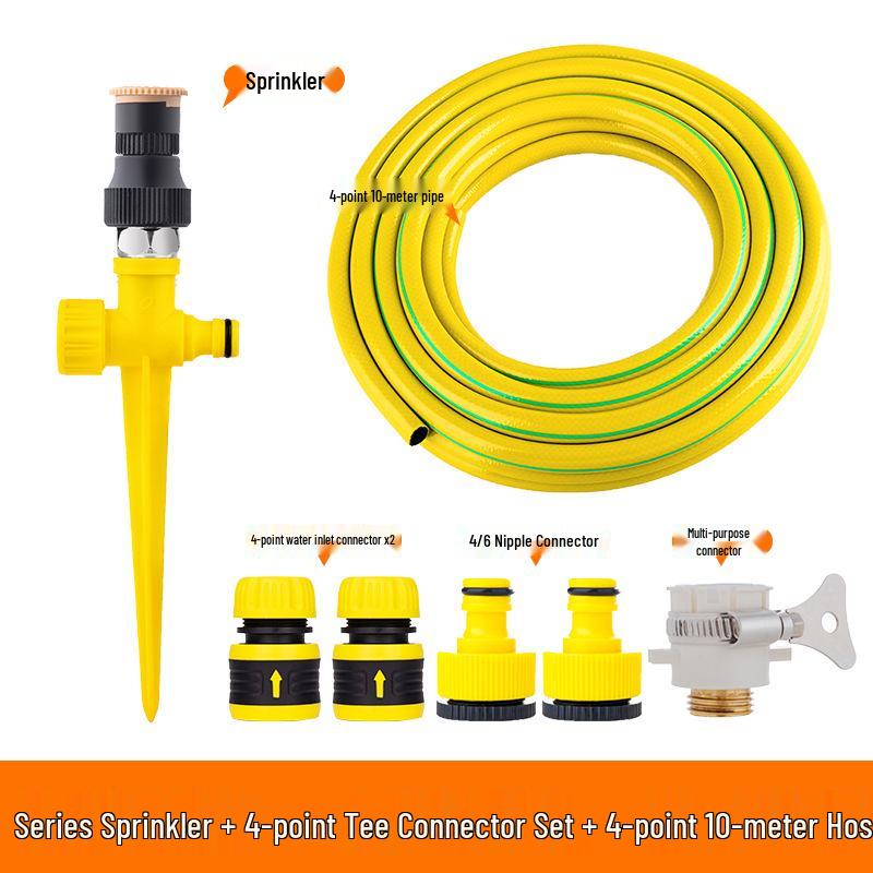 360° Adjustable Automatic Lawn & Garden Sprinkler Head