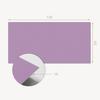 Vinyl Panel With Motif For Easy Wall Transformation 120x60 cm Light Purple Color