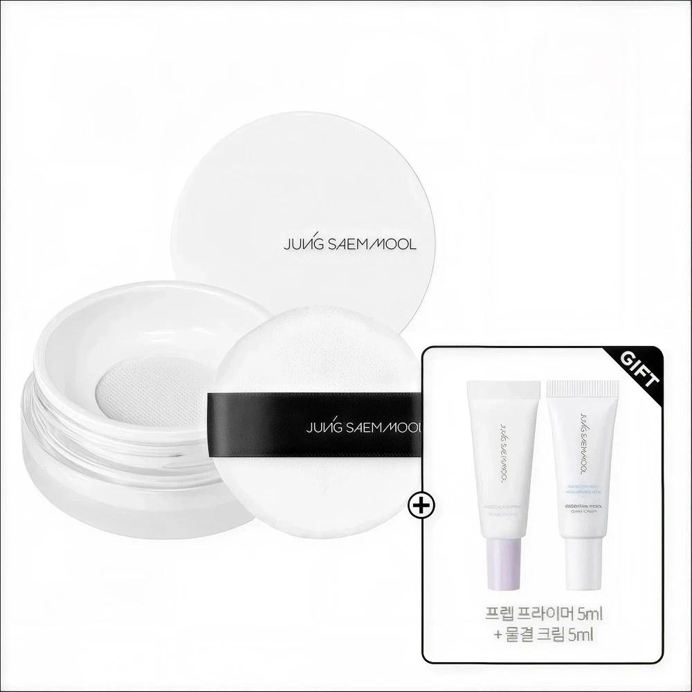 Jungsaemmool Prolasting Finish Powder + Prep Primer 5ml + Ampoule Line 5ml Bear blur