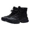 Li Ning Fabric TPU Starry Sky Non-Slip Wear-Resistant High-Top Sports Casual Shoes Men Sneakers Black AGLS153-2