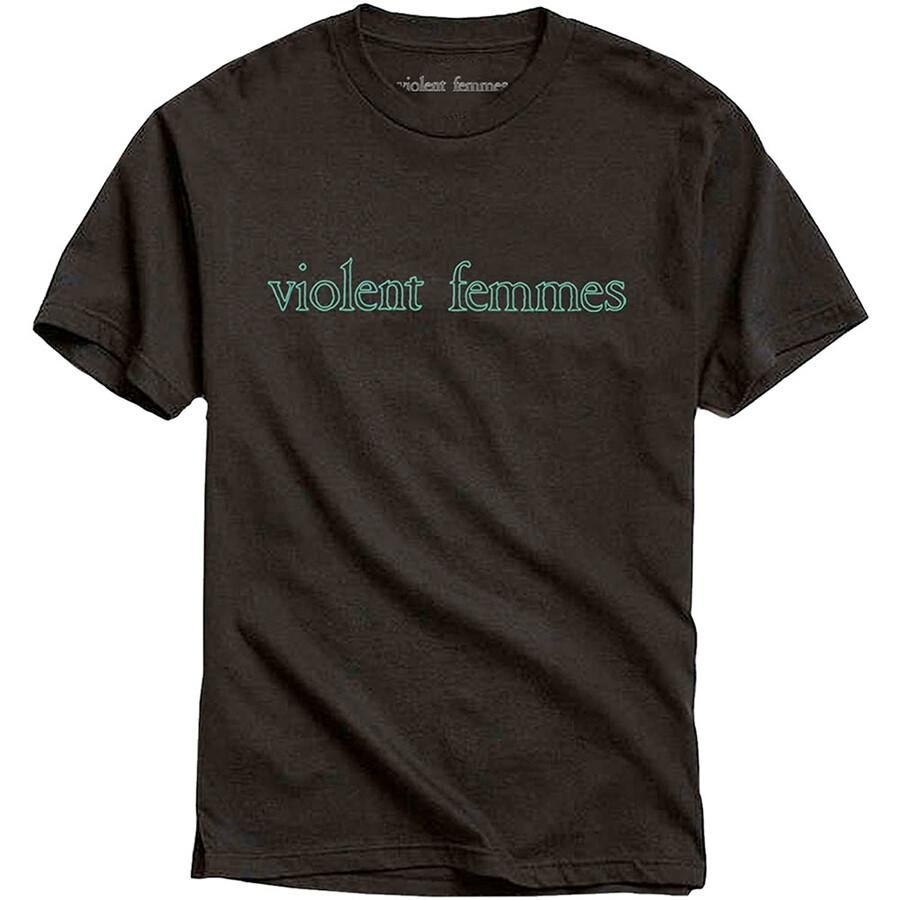 Violent Femmes - Green Vintage Logo - Black T-shirt Unisex T-Shirt M