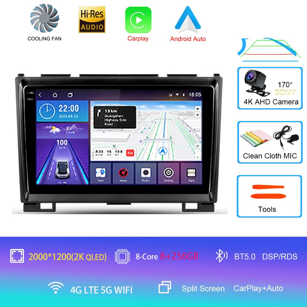 Car Radio Android 14 Carplay For Great Wall Haval Hover H5 H3 2011 - 2016 Navigation Multimedia Player Stereo WiFi+4G video BT