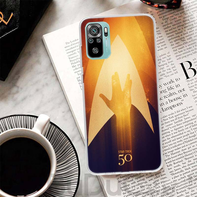 Star Movie T-Trek Cover For Xiaomi Redmi Note 10 9S 9 8T 8 Pro 7 5 Mi 9T 10T 11T 12T 11 12 Lite 12X A3 A2 A1 Print Coque
