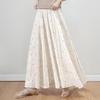 Women's Polka Dot A-line Long Skirt