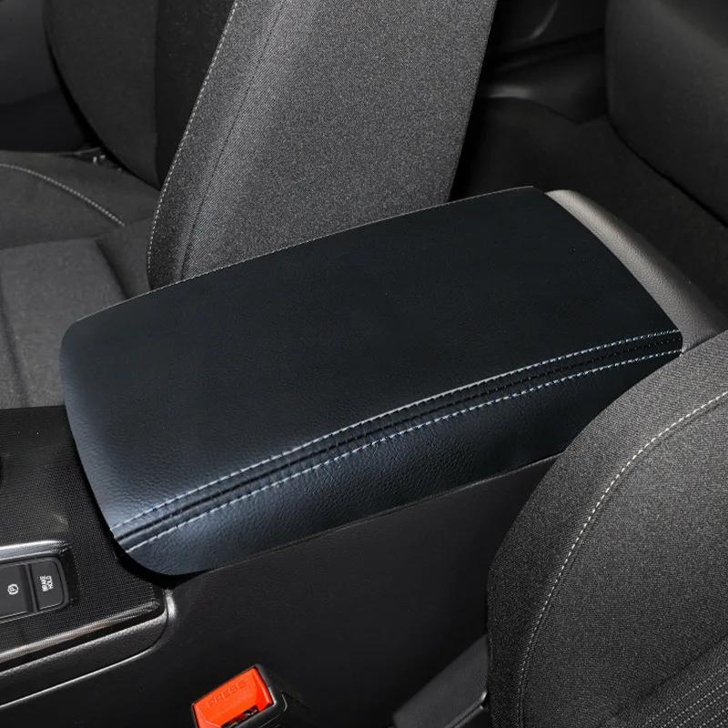 Soft Leather Armrest Cover For Honda Civic 11th 2025 2025 Car Center Control Armrest Box Surface Cover Trim PU Accessories