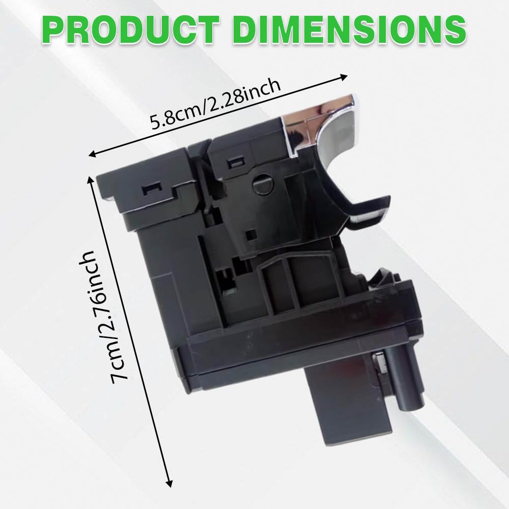 Car Electronic Handbrake Parking Hand Brake Switch Button, Replaces 5NA927225, 5NG927225, Compatible with Volkswagen Tiguan 2017–2024, 12 Pins, 1