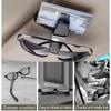 1PC Sunglasses Car Glasses Holder Holder Clip 180 Degree Sunglasses Holder Sun Visor Sunglasses Holder Car Vehicle Accessories
