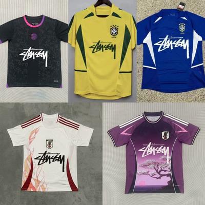 Fans Brésil Allemagne maillot Brésil Flamengo Italie Portugal Inter Espagne maillot maillot à séchage rapide
