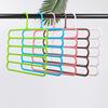 Modern Plastic 5tier Pants Rack With Multiple Storage For Closet Organization