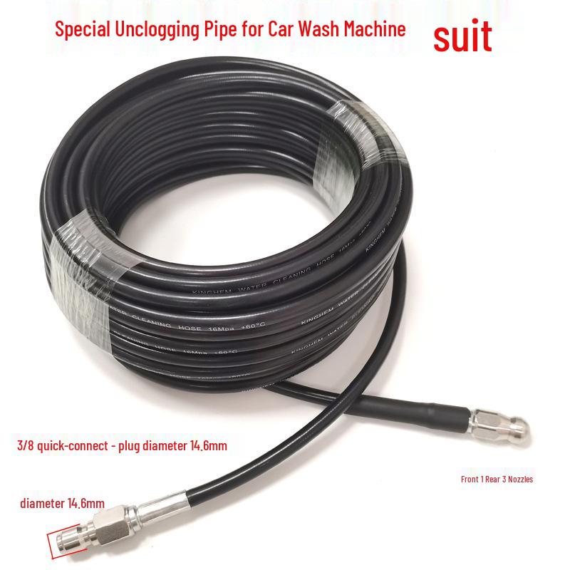 Hochdruck 360° rotierende Rohrreinigungsmaschine für Autowaschanlagen und Kanalreinigung