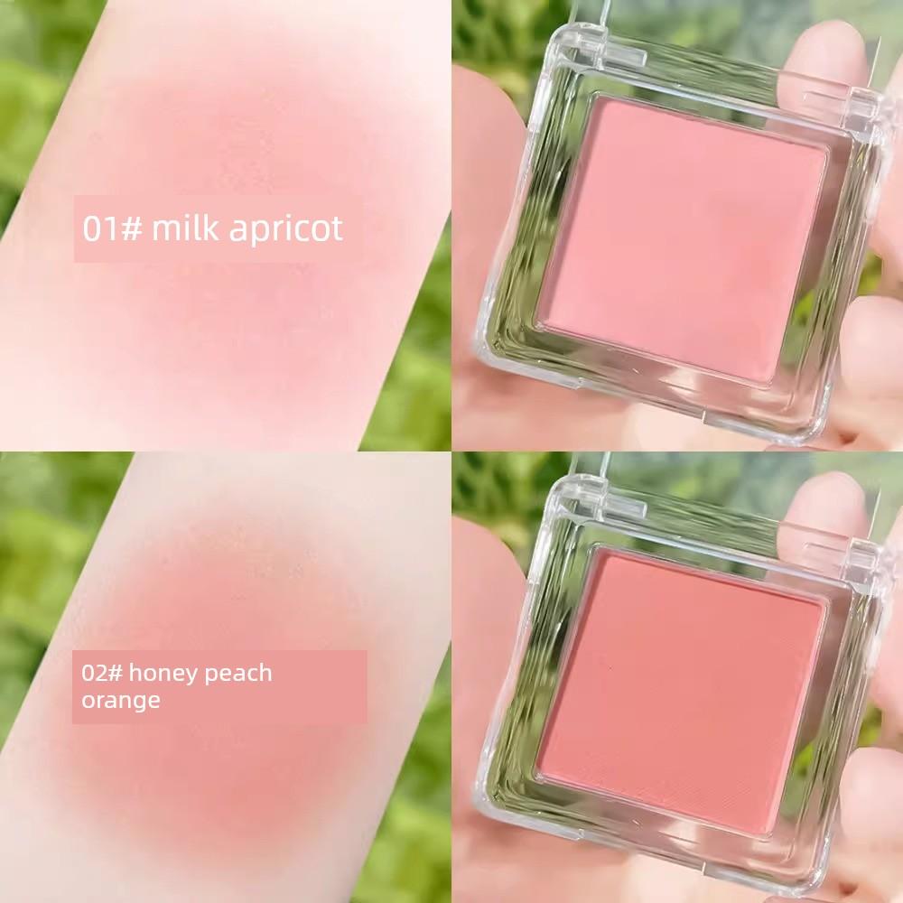 Monochrome Blush Pure Desire Wind White Brightening Nature Delicate Matte Highlight Repair Light Makeup Cheap Rouge Chin Purple Female