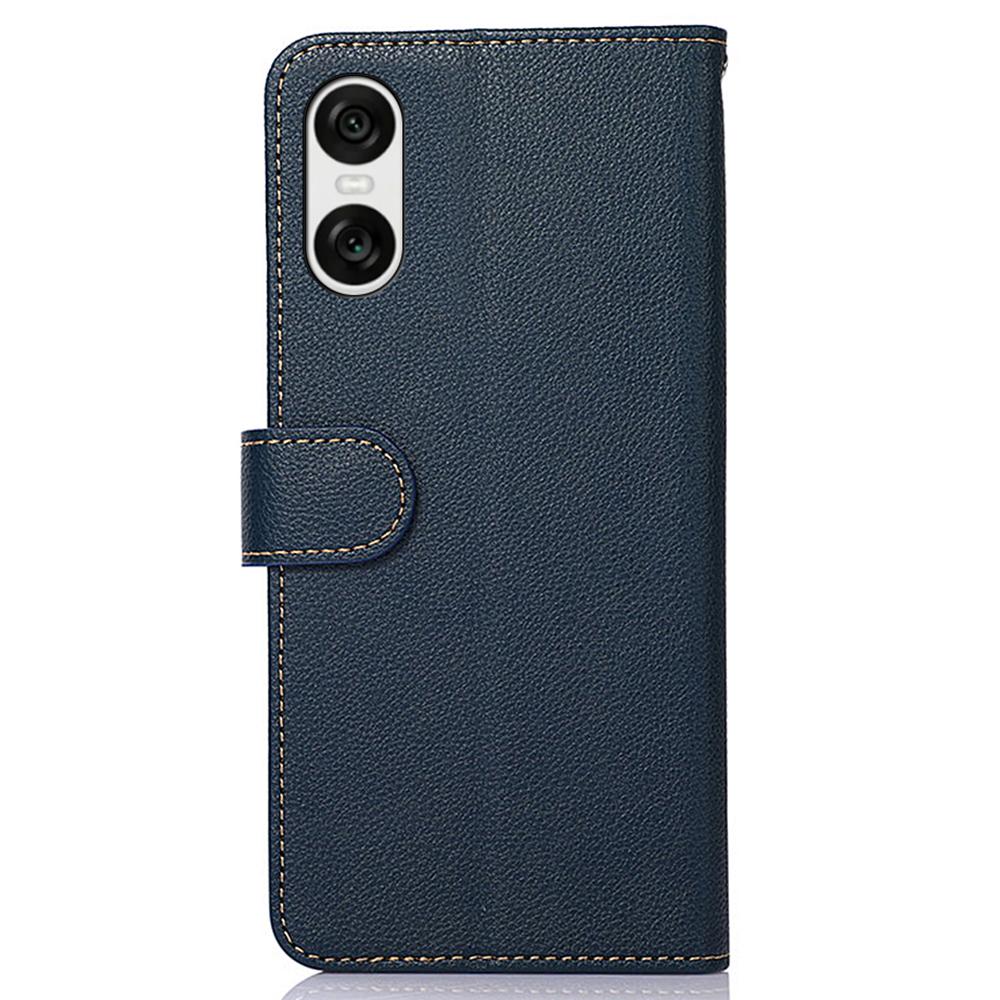 KHAZNEH For Sony Xperia 10 VI Case RFID Blocking Wallet Leather Flip Phone Cover