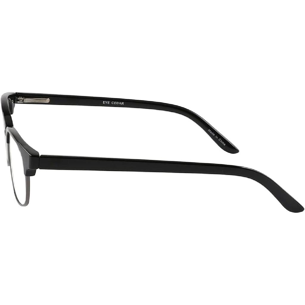 EYECEDAR 5-Pack Reading Glasses Men Women Blue Light Blocking Oval Frame Style Spring Hinges Readers 1.50