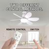 E27 with Remote LED 30W Ceiling Fan Light Dimming Function Suitable for Living Room Study and Home use 85-265V lamp