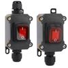 Waterproof Marine Boat Rocker Switch 20/30A 12V DC ON OFF LED Heavy Duty  Switch Modified for Boat Car RV Marine Switch Panel