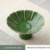 Lotus Petal Ceramic Fruit Plate