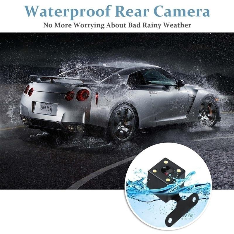Night Vision Car DVR Camera Car Cameras Lens 4.0 Inch Dual Lens Camera 1080P Video Recorder Dash Camera DVR with 3 Camera