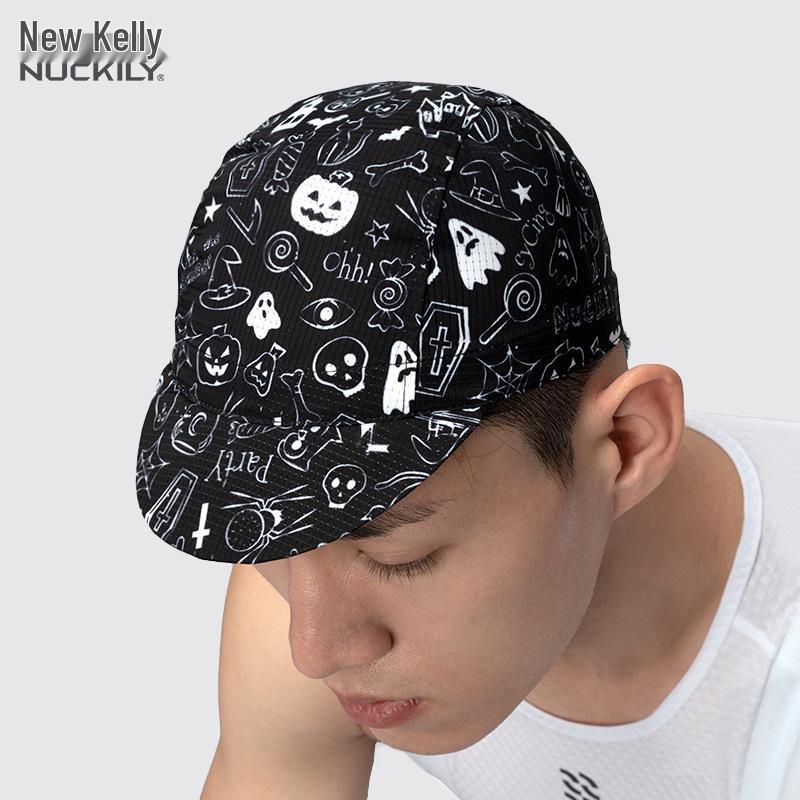 

NUCKILY Breathable Quick-Dry Cycling Cap for Men & Women One Size чорний