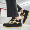 Men Platform Vulcanized Shoes Fashion Increased Thick Sole Breathable Casual Wear Resistant Casual Sports Shoes for Men