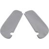 Left & Right Sun Visor Replacement Leather Cover Gary for Dodge RAM 1994 1995 1996 1997 1998 1999 2000 2001