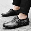 Autumn Men's Driving Shoes Genuine Leather Fashion Men's Shoes Korean Casual Leather Shoes Men Breathable Soft Sole Non-Slip Shoes