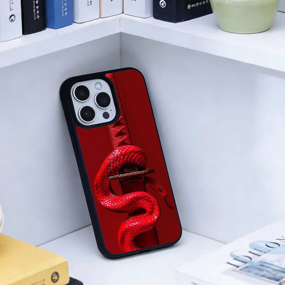 Snake Classic Phone Case For iPhone 17,16,15,14,13,Pro,Max,Plus,Magnetic For Magsafe Wireless Charging
