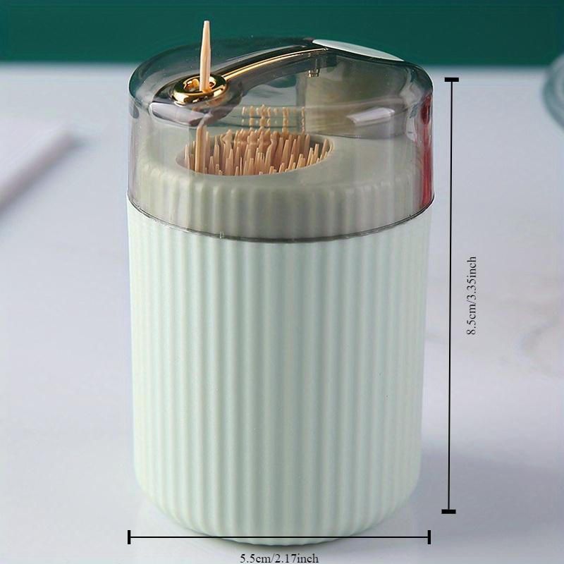 Sleek Hygienic Toothpick Dispenser: Easy Press, Modern Design, Durable, Enhances Kitchen Decor