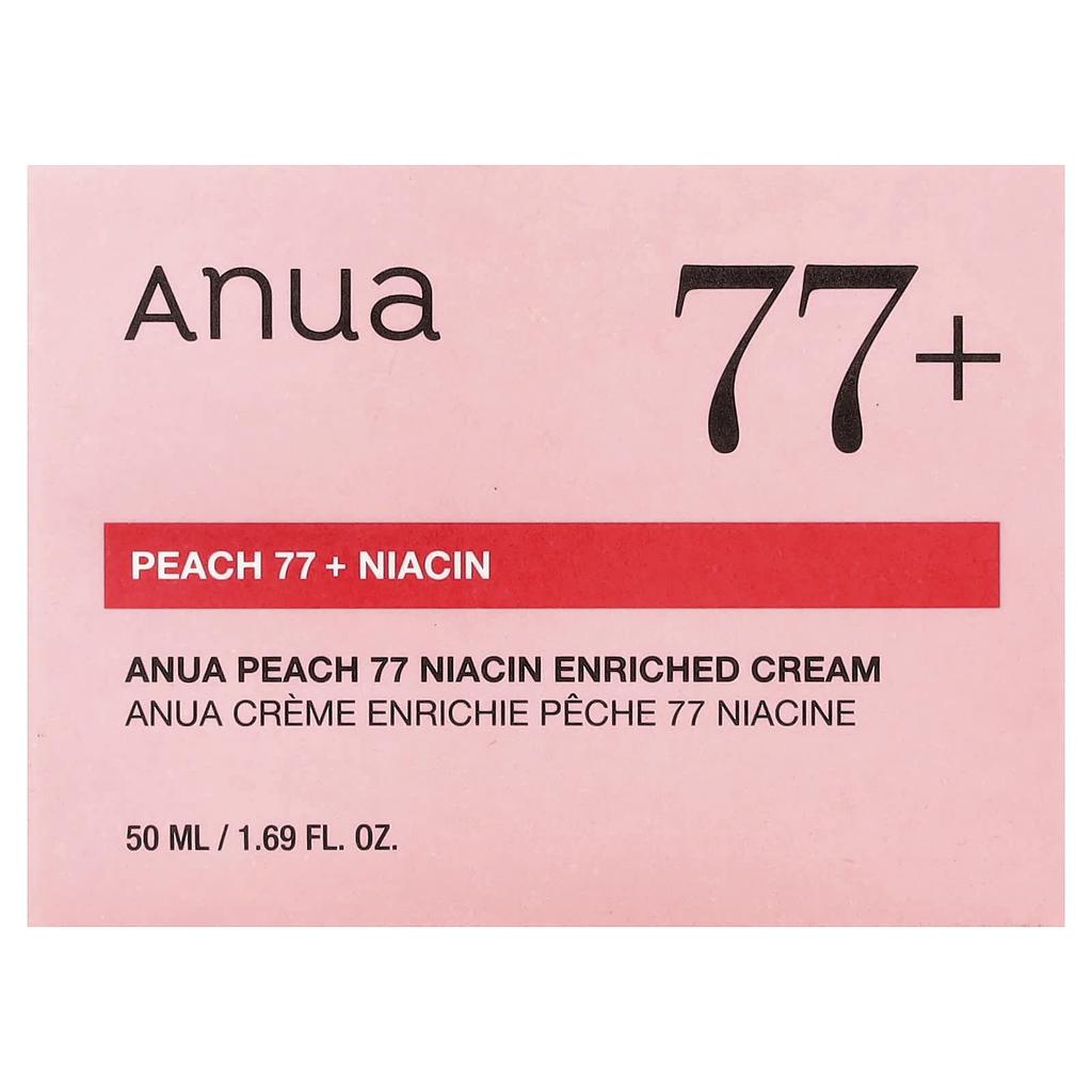 ANUA Peach 77 Niacin Enriched Cream 50 ml