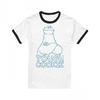 Sesame Street Unisex Adult Tough Cookie Monster Ringer T-Shirt