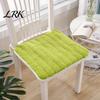 Comfortable Desk Chair Pad Plush Cushion with Ties, Fuzzy Seat Anti-slip Thickened Fluffy Bottom, Warm Winter Mat for Office Dining