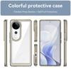 Phone Case For Phone Case For Vivo V40 5g,Clear Transparent Phone Case Cover For Vivo V40 5g