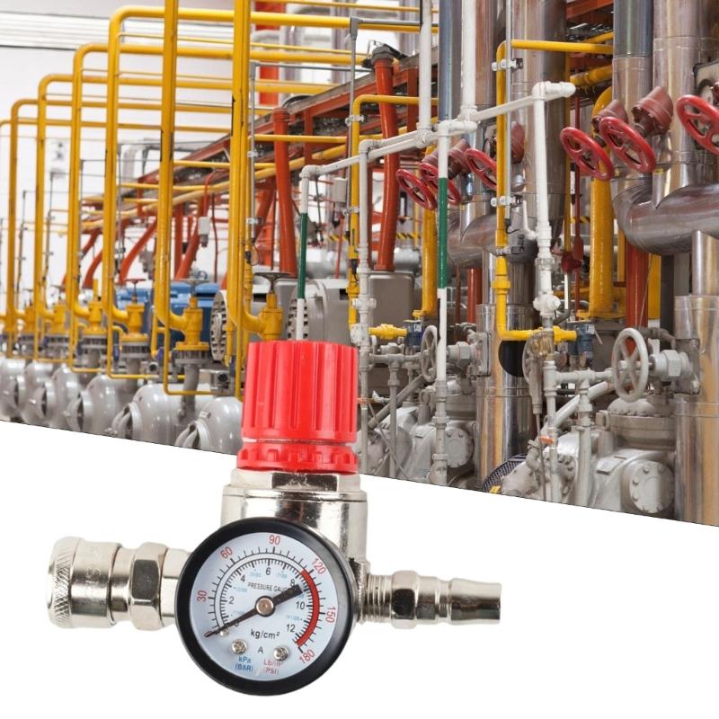 Kompressorregler Schalter Mit 140PSI Manometer Und Universal
