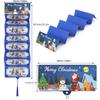 New Christmas Santa Claus Money Card Envelope Merry Christmas Decorations For Home 2025 Folding Banknote Card Navidad Noel Natal