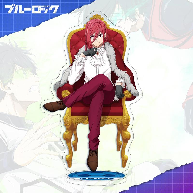 Standee Prigione Blu 16cm Fronte-Retro HD Anime Segno Acrilico Standing Standee