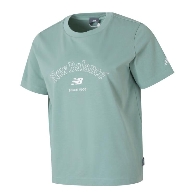 New Balance T Shirt Women s Light Green NEE36042-EMD S