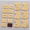 Happy Valentine's Day Cookie Cutter Cartoon Jam Envelope Heart Rabbit Biscuit Fondant Embosser Stamp Molds DIY Cakes Decorations