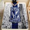 Lech Poznań  Print Flannel Blanket, High Quality Comfortable for All Seasons, Home Decor, Warmth and Comfort