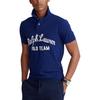 Polo Ralph Lauren SS23 Letter Embroidery Slim Fit Short Sleeve Polo Shirt Men Polo Shirts Navy-Blue 710835793-001