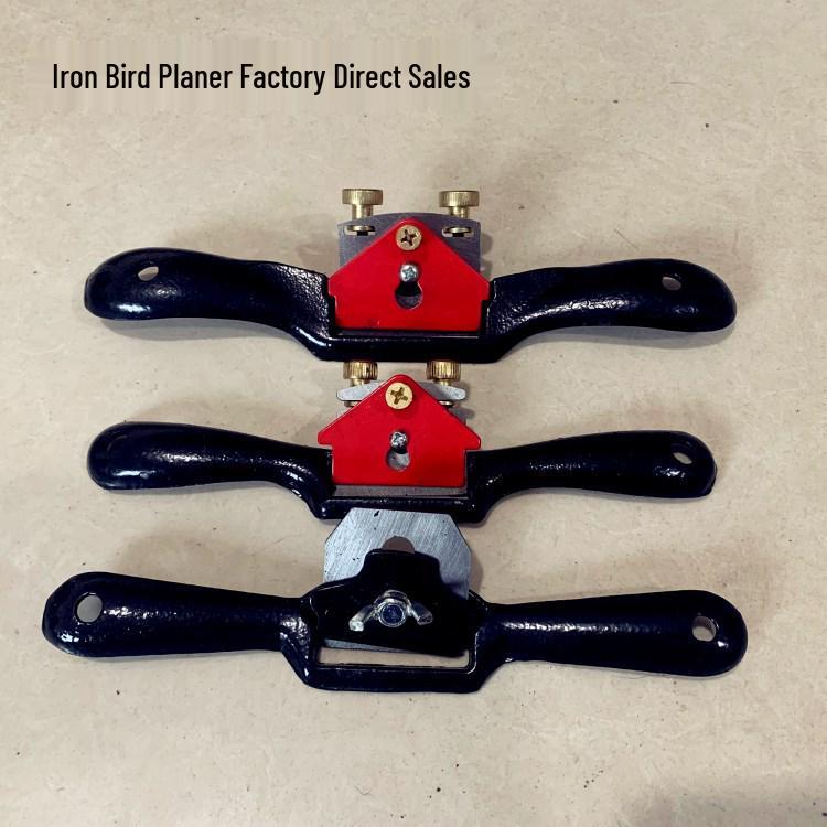 Woodworking Bird Plane: Mini 44/51mm Straight & Trimming Iron Planes