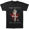 Rage Against The Machine Bulls On Parade Mic T-shirt Small Black Unisex T-Shirt