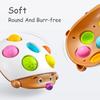 Baby Montessori Weiches Zappeln Sensorisches Spielzeug Igel Einfaches Grübchen Taktile Entwicklung Finger Übungsbrett Spielzeug Für Baby 0 36 Monate