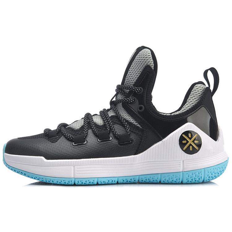 

Li Ning 6th Person 2019 The Sixth Person Low top Basketball Shoes Men s Black White ABAP017-1 45