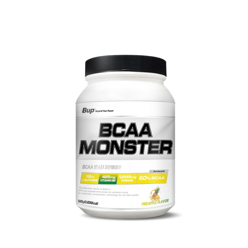 

BCAA Monster 500 г 50 г Аминокислотная добавка для здоровья BCA Ананас