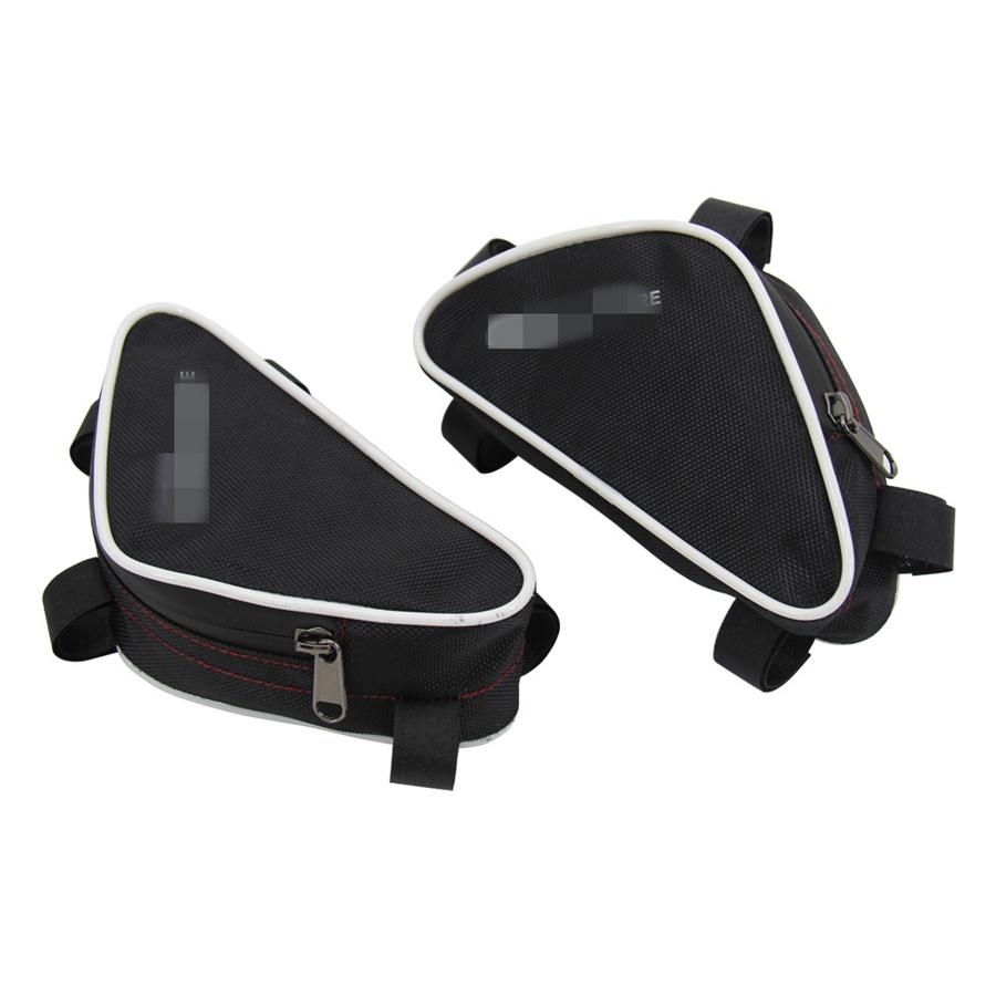 2x Waterproof Motorcycle Frame Crash Bar Placement Bag Fit For BMW F800GS F700GS