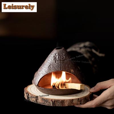Dunhuang Zen Incense Holder Vintage Diffuser Incense Burners Mosquito Incense Holder Meditation Censer Tea Services Ornaments