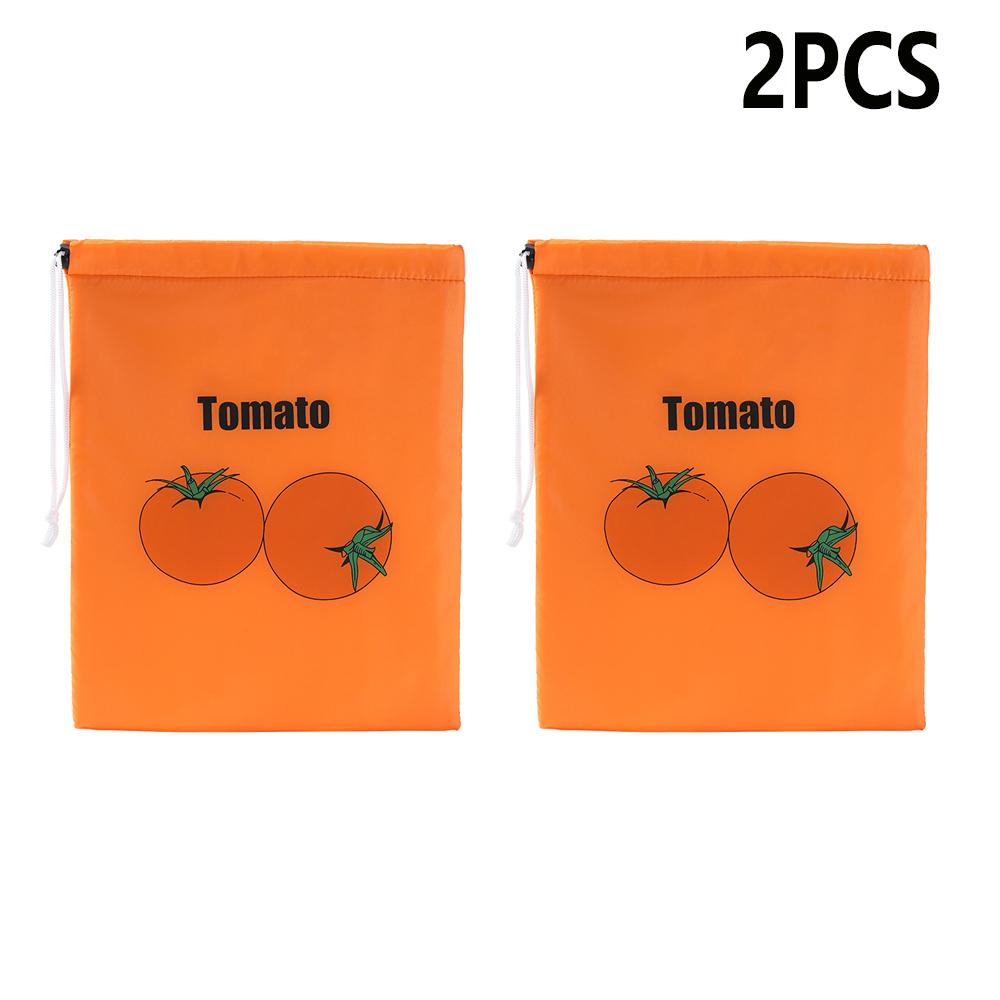 1/2/3/5Pcs Durable Yellow Banana Storage Bags Insulated Fruit Vegetable Fresh-keep Bundle Pocket Drawstring Banana Preserve Bag