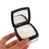 Tragbare Mini 5G Puderdose Leer Sieb Loser Puder Tiegel Quadratische Dose Mit Puderquaste Kosmetik Reise Make-up Tiegel Siebbehälter
