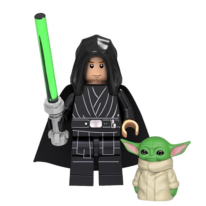 Children's Toy Tv6105 Star Wars Luke Skywalker Palpatine Legion Command Assembling Building Blocks Figure Mask